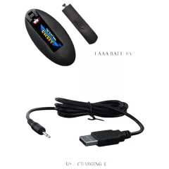 Pretty Love Magic Jinger - thrusting anal vibrator (black)