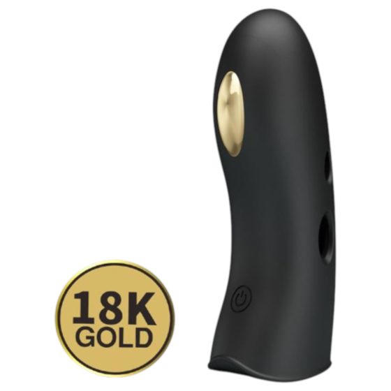 Pretty Love Marico - electro stimulation finger vibrator (black)