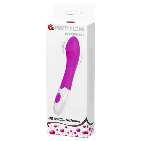 Pretty Love Elemental - G-Spot Vibrator (Purple)