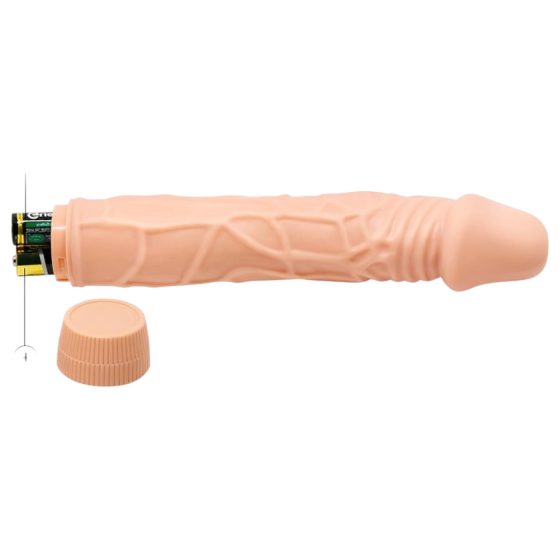 Baile Barbara - realistic vibrator - 22 cm (natural)