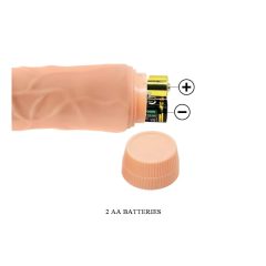 Baile Barbara - Realistic Vibrator - 19.5cm (Natural)