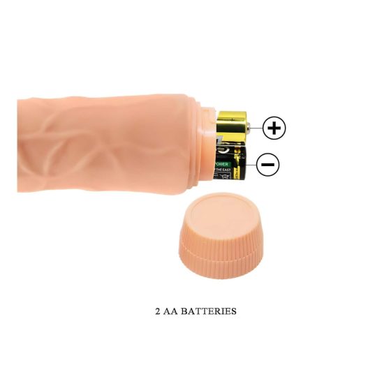 Baile Barbara - Realistic Vibrator - 19.5cm (Natural)