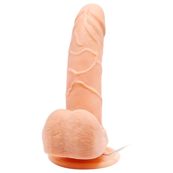 Baile Barbara Mark - realistic rotating vibrator - 15 cm (natural)