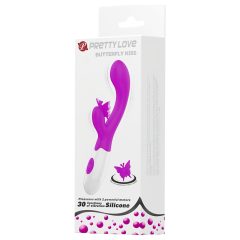   Pretty Love Butterfly Kiss – Pink Clitoral Vibrator with Arm