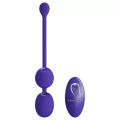   Pretty Love Willie Youth - Radio-Controlled Kegel Balls (Purple)