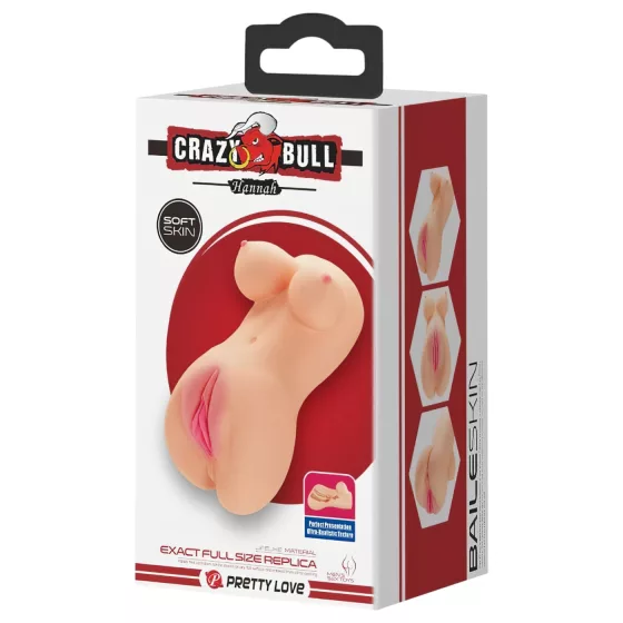 Crazy Bull - Realistic Mini Vagina (Natural)