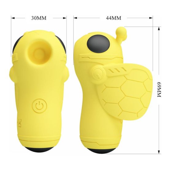 Pretty Love Magic Bee - clitoral finger vibrator (yellow)
