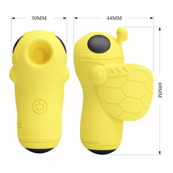 Pretty Love Magic Bee - Yellow Clitoral Finger Vibrator