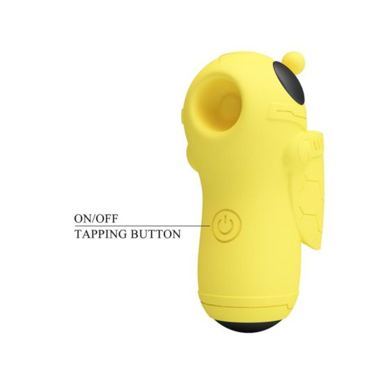 Pretty Love Magic Bee - clitoral finger vibrator (yellow)