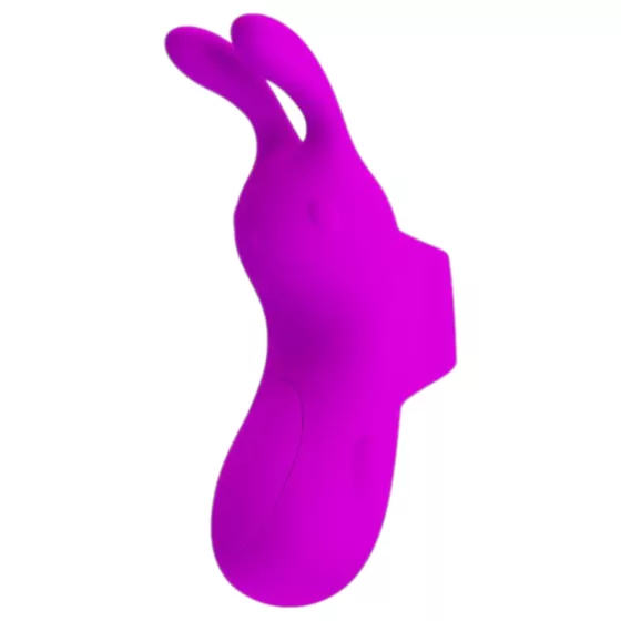 Pretty Love Bunny - Rabbit Finger Vibrator (Purple)