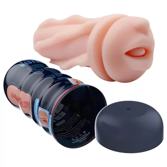 Pretty Love Vacuum Cup - Lifelike Mouth Masturbator (Natural)