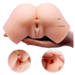 Crazy Bull - Lifelike Vibrating Masturbator (Natural)