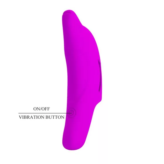 Pretty Love Delphini - Dolphin Finger Vibrator (Purple)