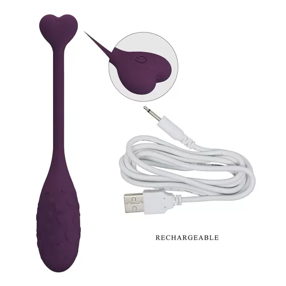 Pretty Love Fisherman - smart vibrating egg (purple)