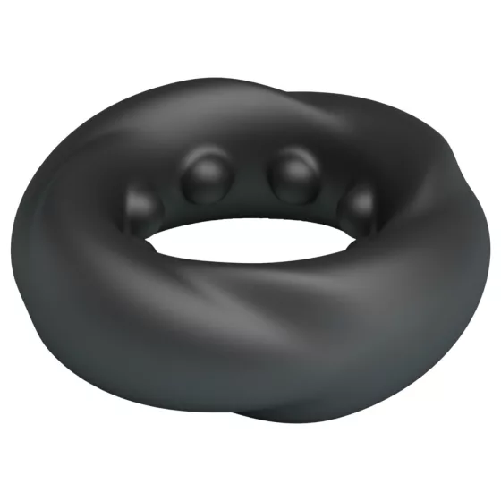 Crazy Bull - Vibrant Black Penis Ring