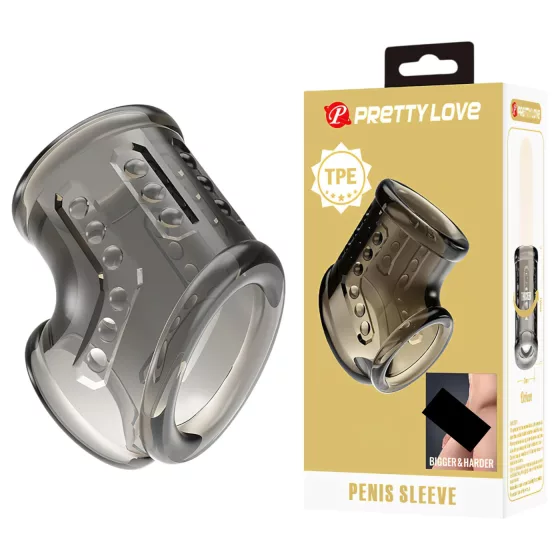 Pretty Love - Penis and Testicle Ring (Transparent)