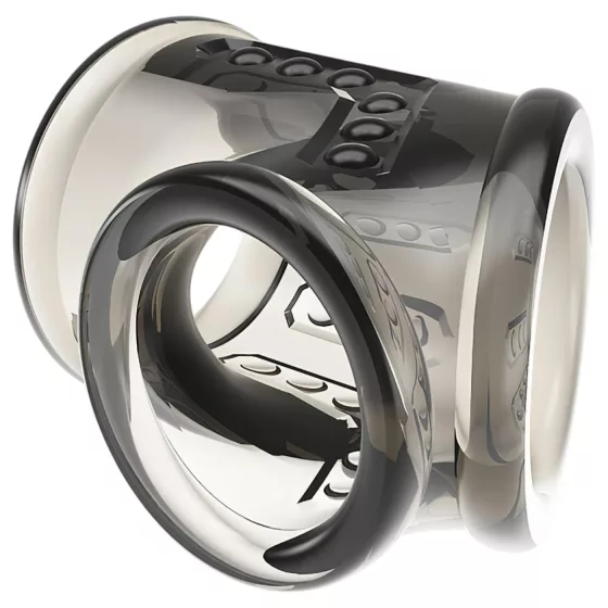 Pretty Love - Penis and Testicle Ring (Transparent)