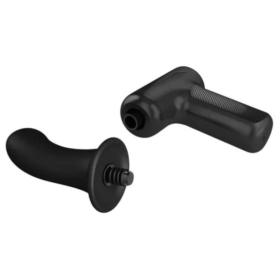 Pretty Love Dj Doctor - Thrusting Pleasure Pistol Vibrator (Black)