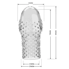 Pretty Love Becks - Translucent Penis Sleeve