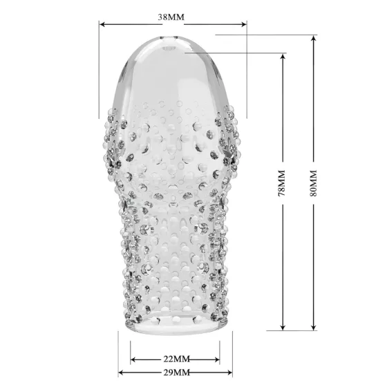 Pretty Love Becks - Translucent Penis Sleeve