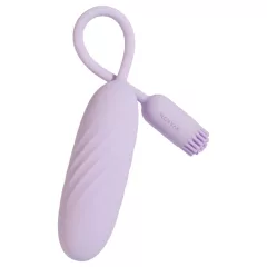 Svakom Plume - 2‑in‑1 vibrating love egg (purple)