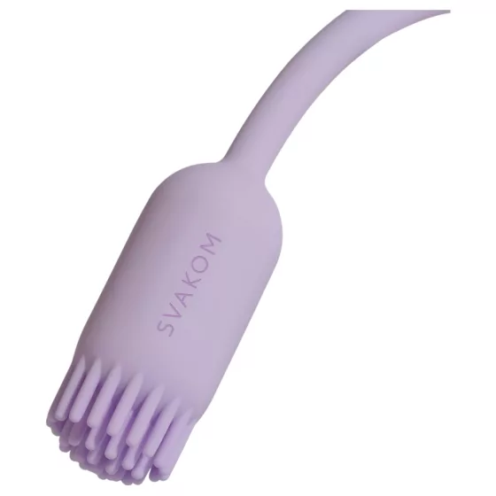 Svakom Plume - 2‑in‑1 vibrating love egg (purple)