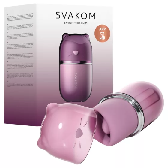 Svakom Klitty - app-controlled licking and sucking vibrator