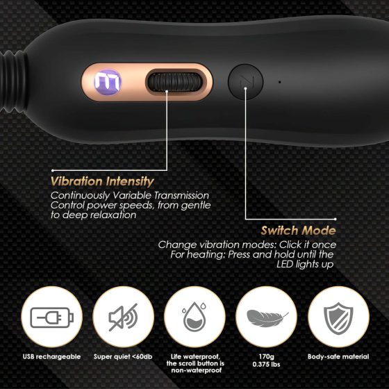 Myron Wand by Vibeconnect - Warming Massage Vibrator