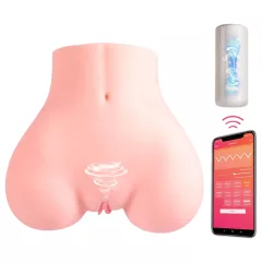   Vibeconnect - App-controlled torso masturbator for men (natural)