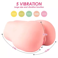   Vibeconnect - App-controlled torso masturbator for men (natural)