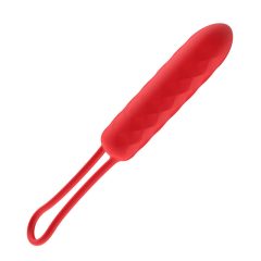   Vibeconnect Faith - rechargeable, waterproof pole vibrator (red)