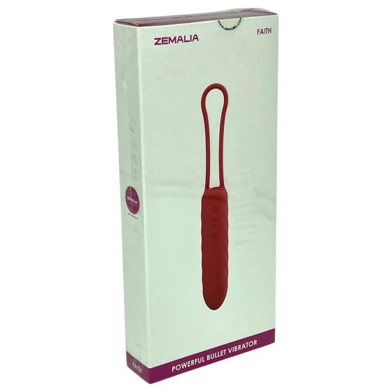 Vibeconnect Faith - rechargeable, waterproof wand vibrator (red)