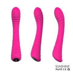   Sex HD Sunshine - Rechargeable, Textured G-Spot Vibrator (Pink)