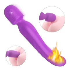   Sex HD Iris - Rechargeable, Dual-Motor Warming Massaging Vibrator (Purple)