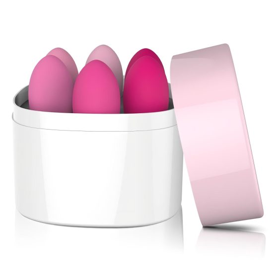 Sex HD Eggs - 6-Piece Geisha Ball Set (Pink)