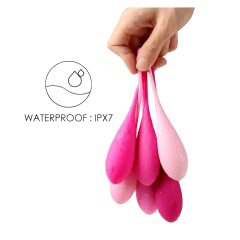 Sex HD Eggs - 6-Piece Geisha Ball Set (Pink)