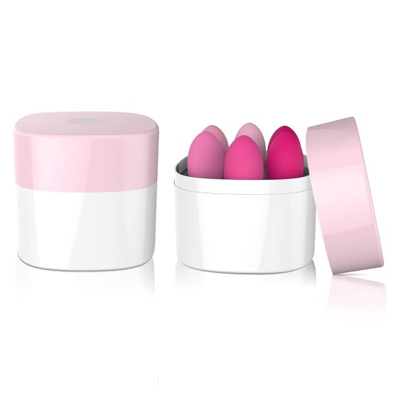 Sex HD Eggs - 6-Piece Geisha Ball Set (Pink)