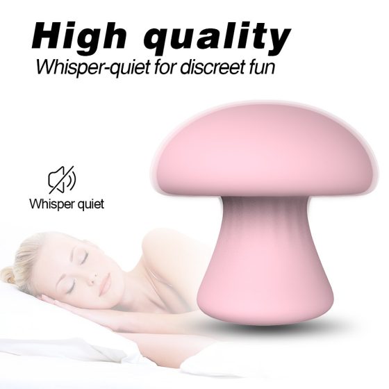 Sex HD Mushroom - Rechargeable Face Massager (Pink)