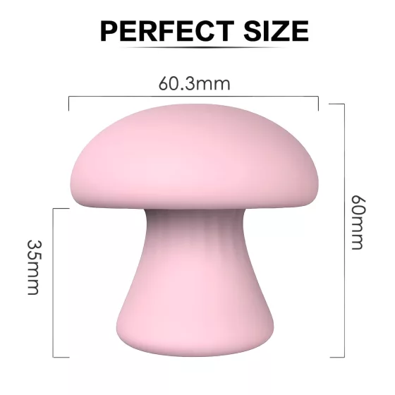 Magic Mushroom - Rechargeable Face Massager (Pink)