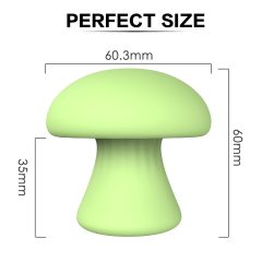 Sex HD Mushroom - Rechargeable Face Massager (Green)
