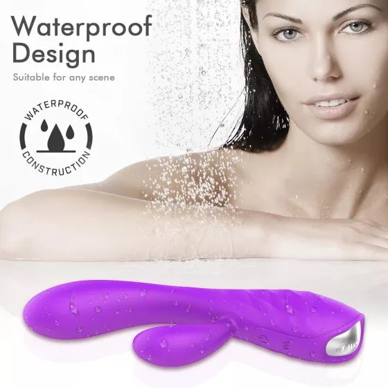 Sex HD Muses - Rechargeable Waterproof Vibrator (Purple)