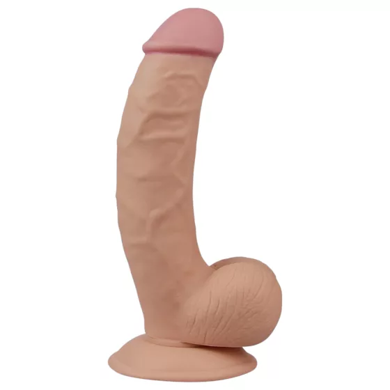 Lovetoy Ultra Soft - Flexible, Lifelike Dildo - 21.5cm (Natural)
