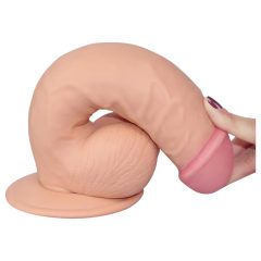   Lovetoy Ultra Soft - flexible realistic dildo - 21.5 cm (natural)