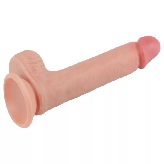 Lovetoy Nature Cock - dual-layer realistic dildo - 20cm (natural)