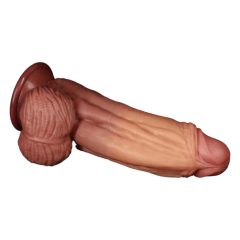 Lovetoy Nature Cock - double layered dildo - 26cm (natural)