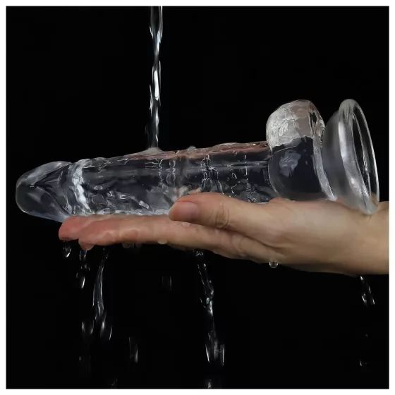 Lovetoy Flawless Clear - Suction Cup Dildo - 19cm (Transparent)