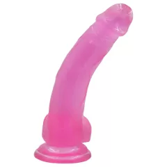 Lovetoy Jelly Studs - Suction Cup Dildo - 20cm (Pink)