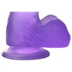 Lovetoy Jelly Studs - 6 Suction Cup Dildo - Purple"