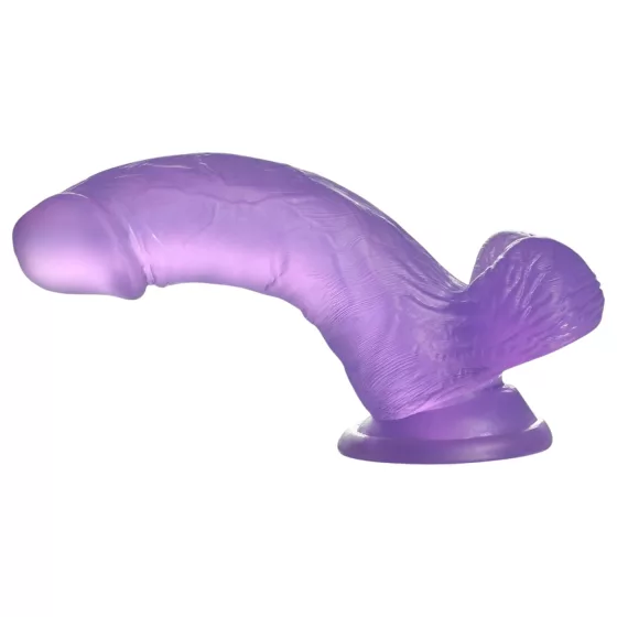 Lovetoy Jelly Studs - 6 Suction Cup Dildo - Purple"