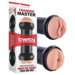 Lovetoy - vagina and anal masturbator (natural)